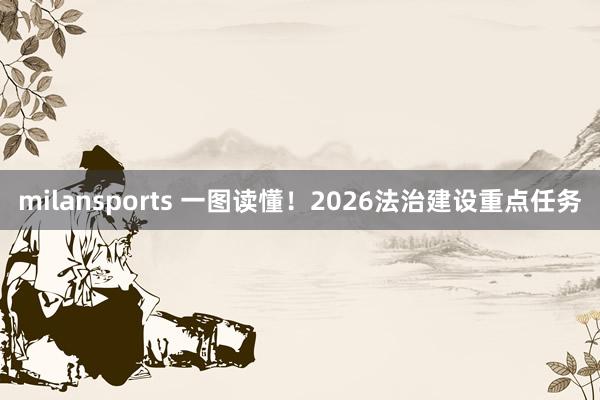 milansports 一图读懂！2026法治建设重点任务