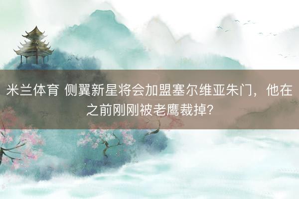 米兰体育 侧翼新星将会加盟塞尔维亚朱门，他在之前刚刚被老鹰裁掉？